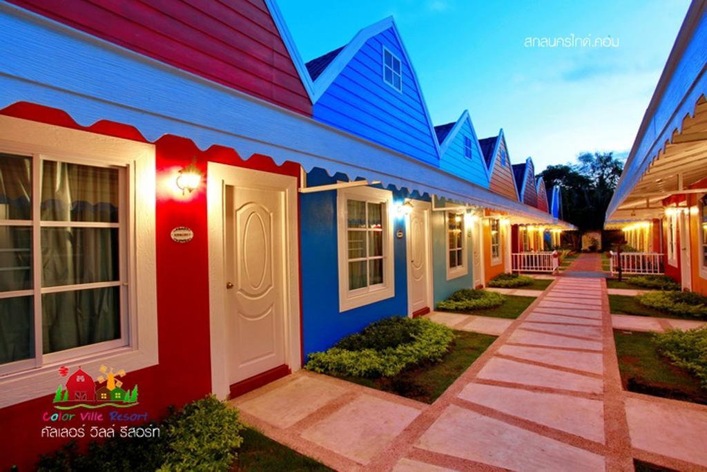 Color Ville Hotel Sha Certified Sakon Nakhon Exterior foto